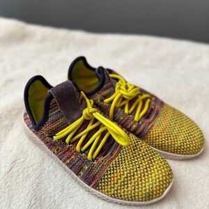 Adidas x Pharrell Williams hu multi color sneakers